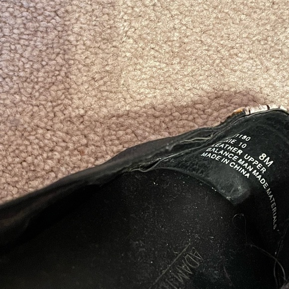 adam tucker women’s snakeskin flats - 8m - Picture 2 of 3